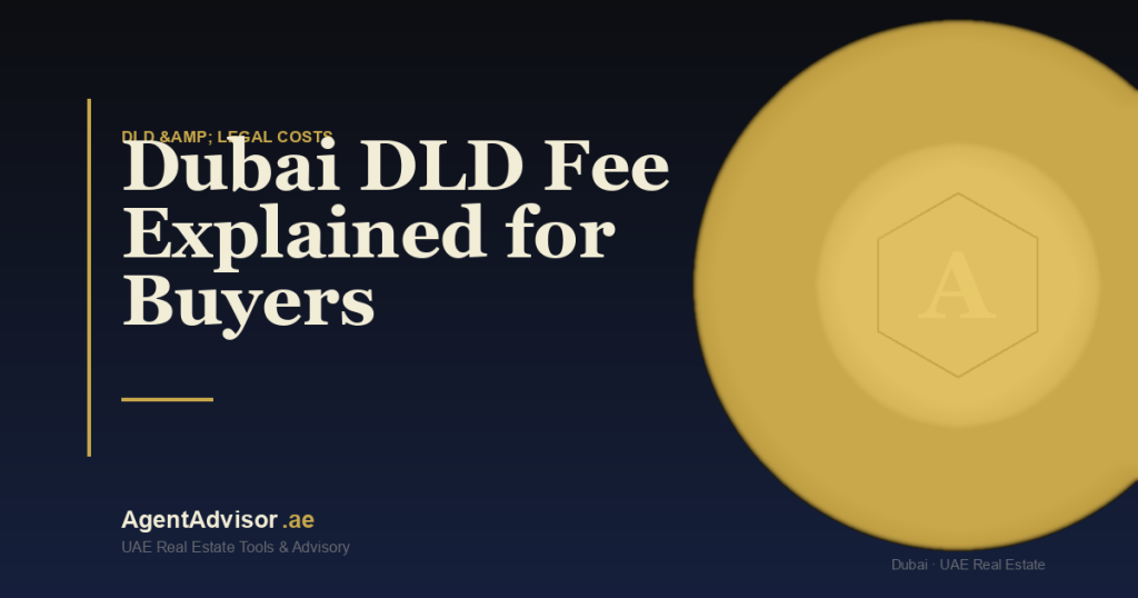 Dubai DLD Fee Explained for Buyers