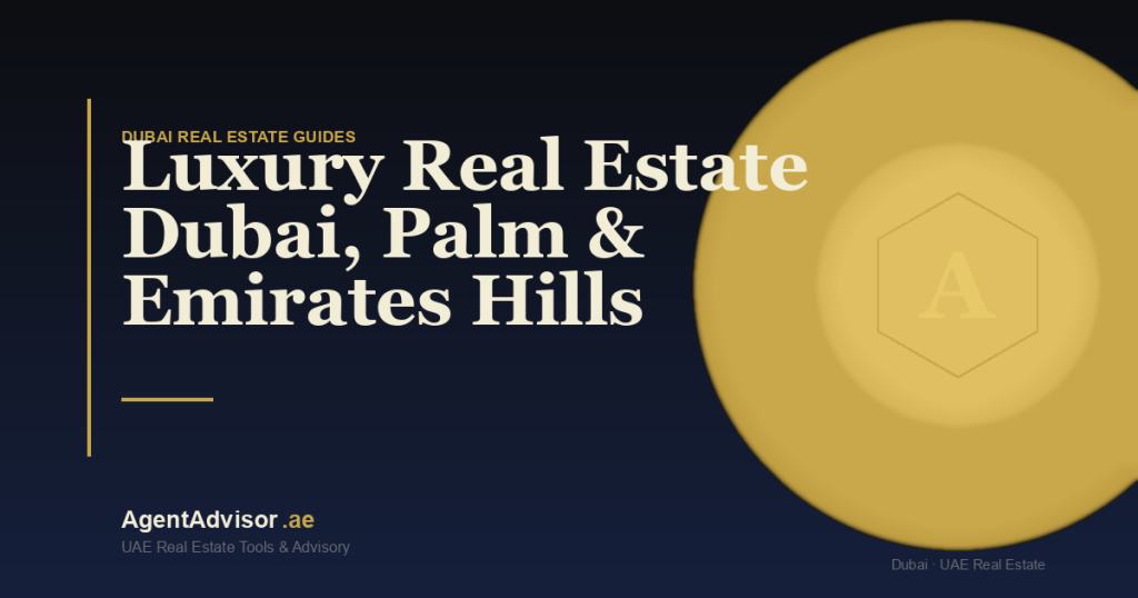 Luxury Real Estate Dubai, Palm & Emirates Hills